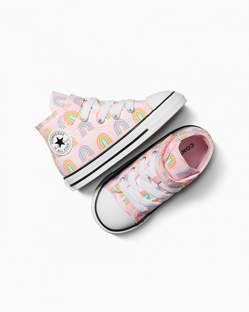 Converse Chuck Taylor All Star Easy-On Rainbows Rosa | 091JHRSVO