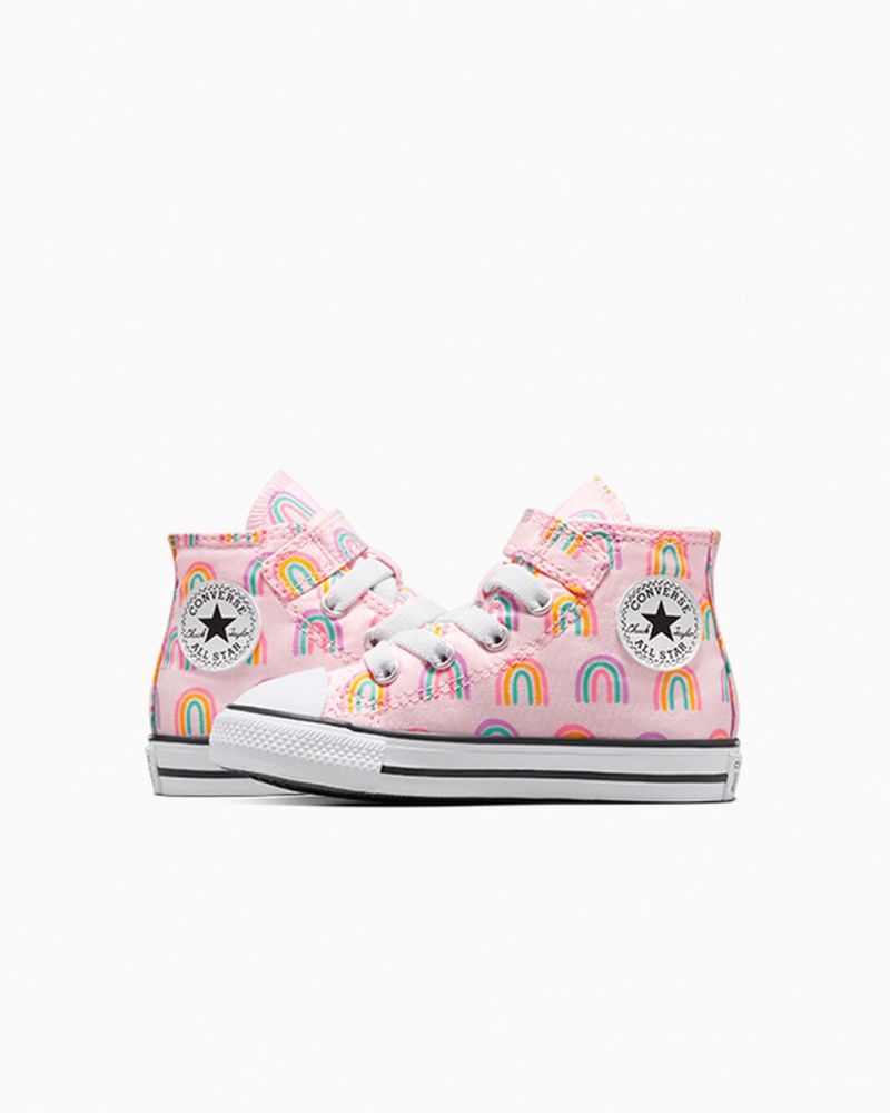 Converse Chuck Taylor All Star Easy-On Rainbows Rosa | 091JHRSVO