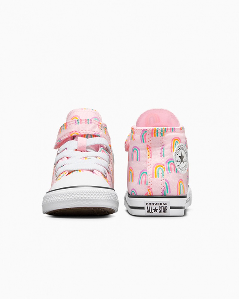 Converse Chuck Taylor All Star Easy-On Rainbows Rosa | 091JHRSVO