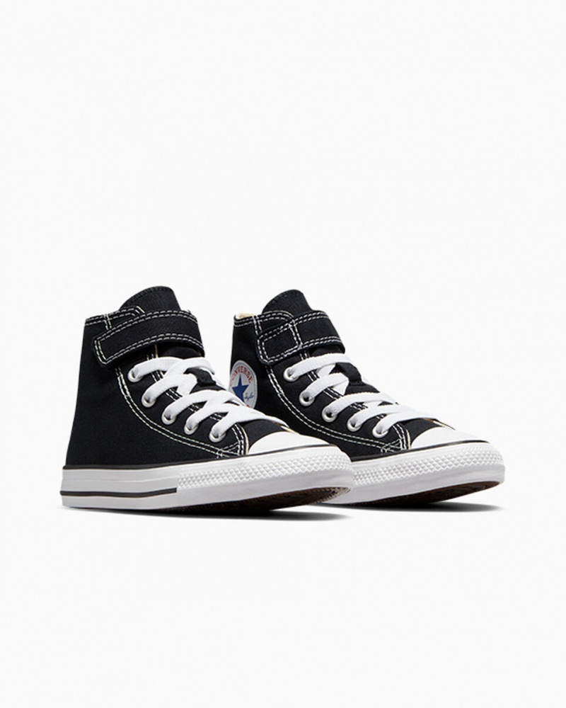Converse Chuck Taylor All Star Easy-On Svarta Vita | 543JOIHUX