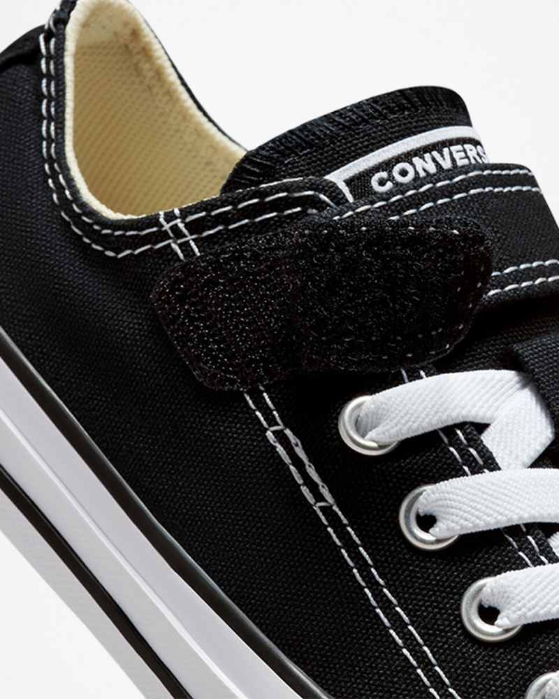 Converse Chuck Taylor All Star Easy-On Svarta Vita | 204UJOGPH