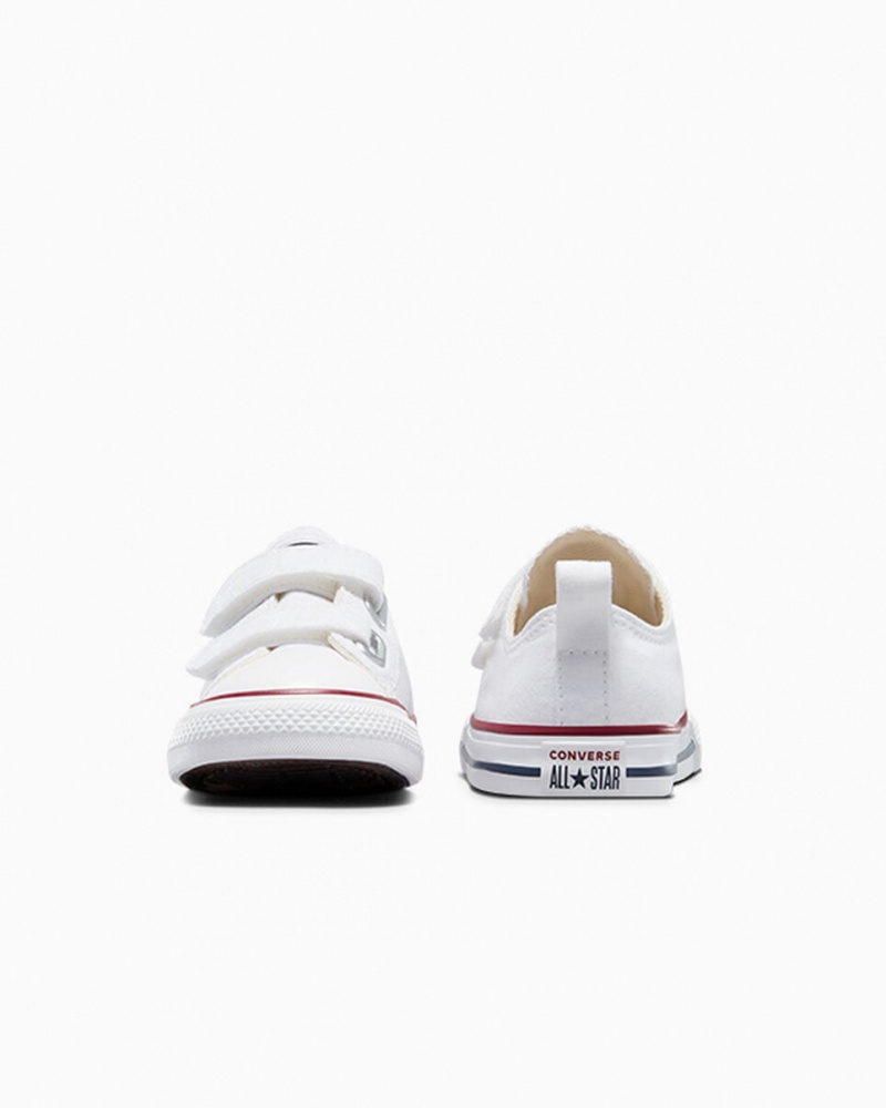 Converse Chuck Taylor All Star Easy-On Vita Marinblå | 189ALYVDI