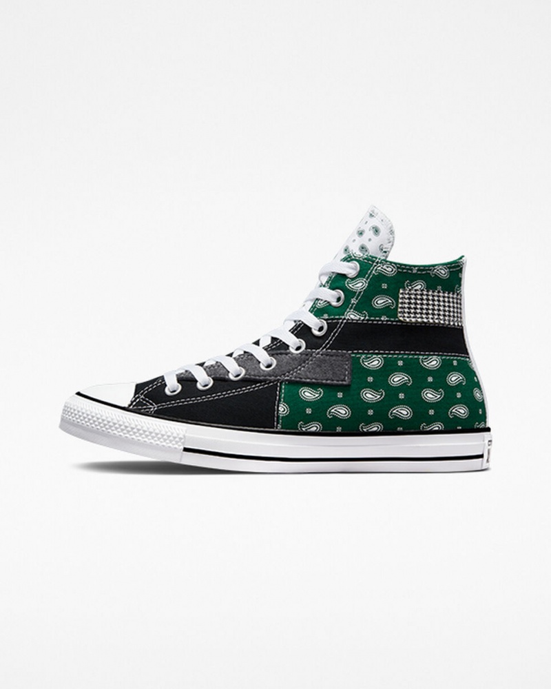 Converse Chuck Taylor All Star Hacked Patterns Svarta Vita | 731RPBWCZ