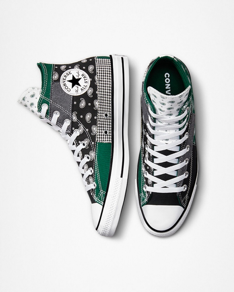 Converse Chuck Taylor All Star Hacked Patterns Svarta Vita | 731RPBWCZ