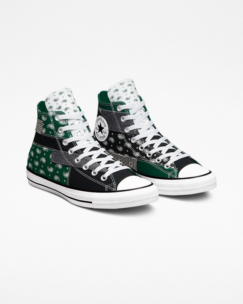 Converse Chuck Taylor All Star Hacked Patterns Svarta Vita | 731RPBWCZ