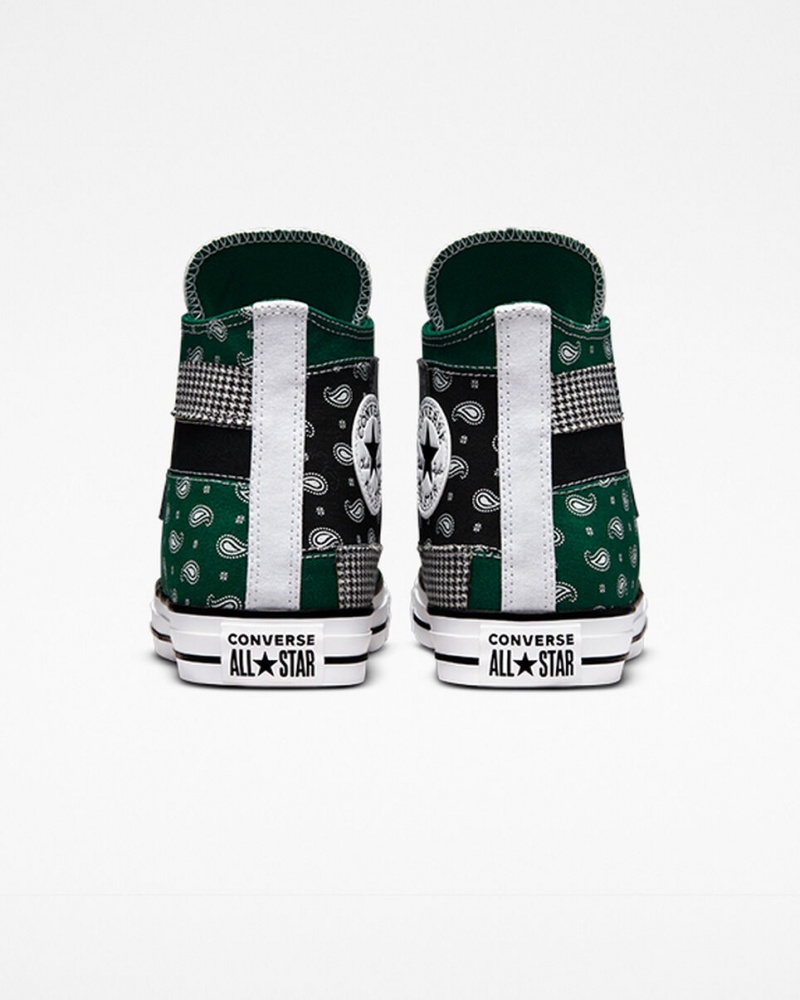 Converse Chuck Taylor All Star Hacked Patterns Svarta Vita | 731RPBWCZ