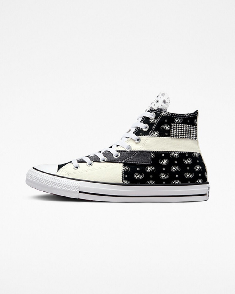 Converse Chuck Taylor All Star Hacked Patterns Svarta Vita | 423DEKUCP