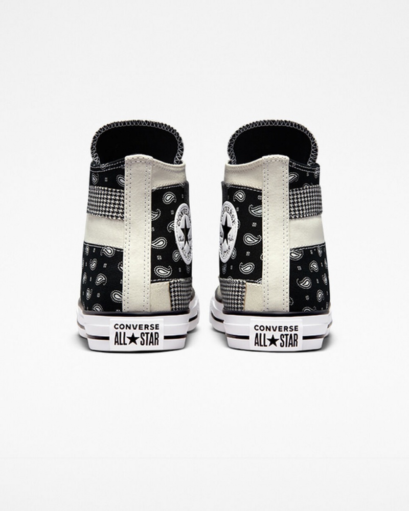 Converse Chuck Taylor All Star Hacked Patterns Svarta Vita | 423DEKUCP