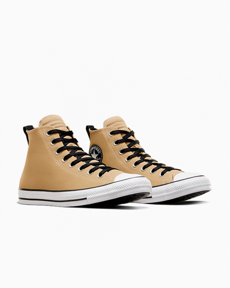 Converse Chuck Taylor All Star Läder Svarta Vita | 793SZRLXG