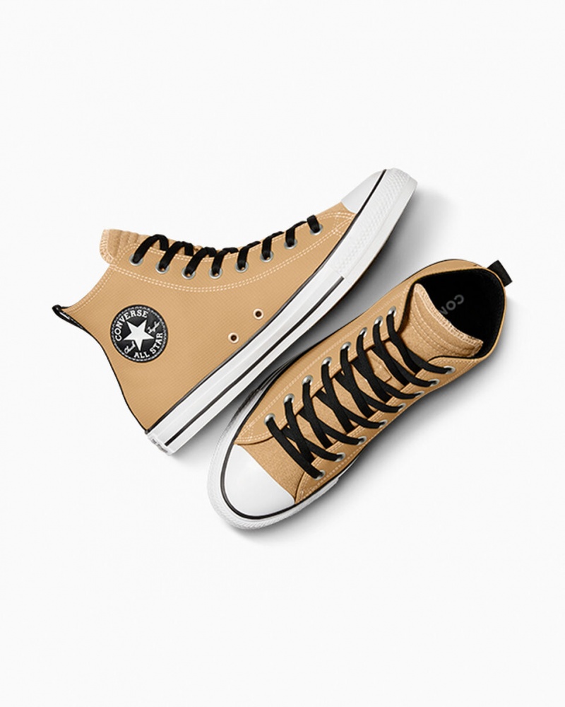 Converse Chuck Taylor All Star Läder Svarta Vita | 793SZRLXG