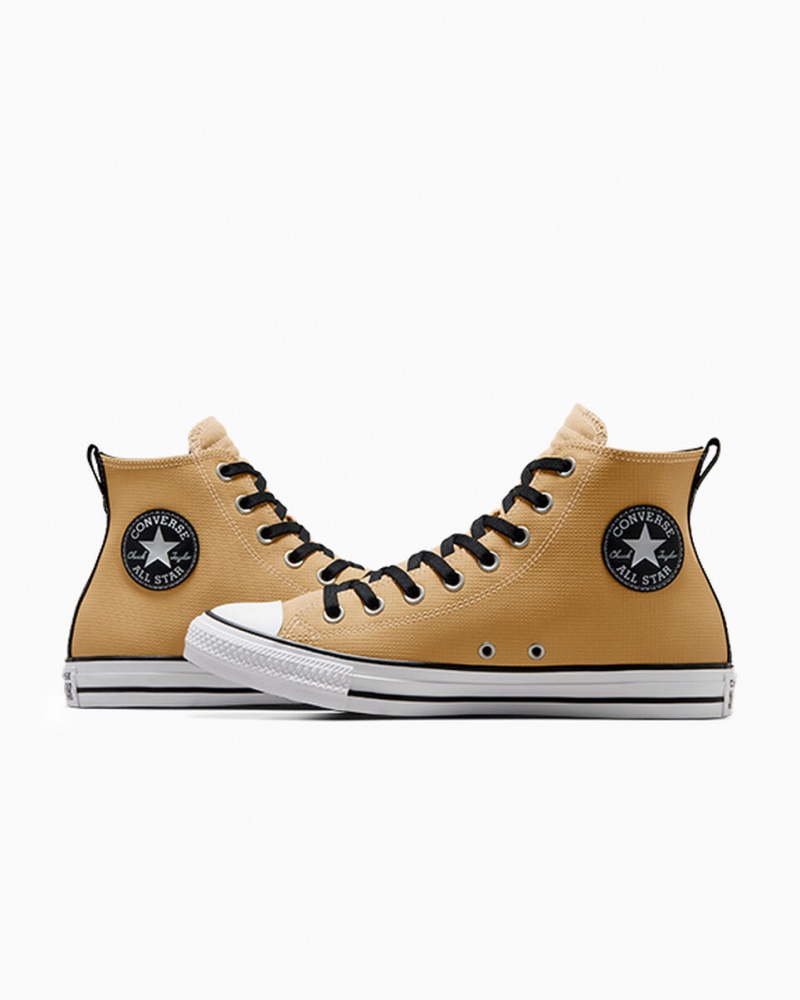 Converse Chuck Taylor All Star Läder Svarta Vita | 793SZRLXG