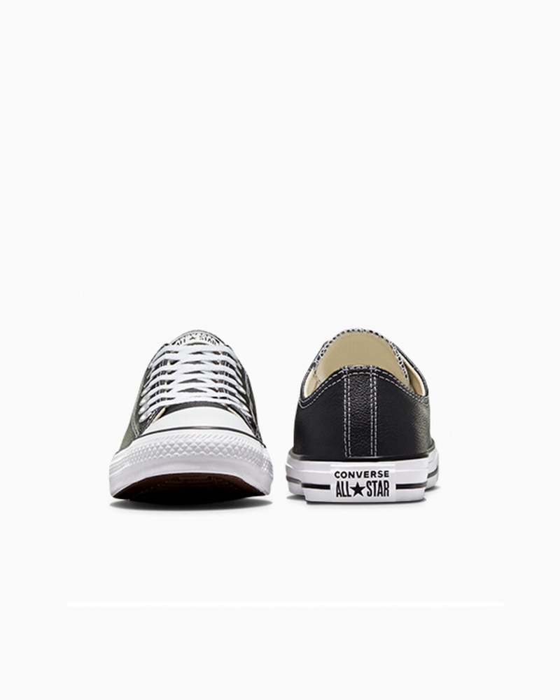 Converse Chuck Taylor All Star Läder Svarta | 573VURFNB