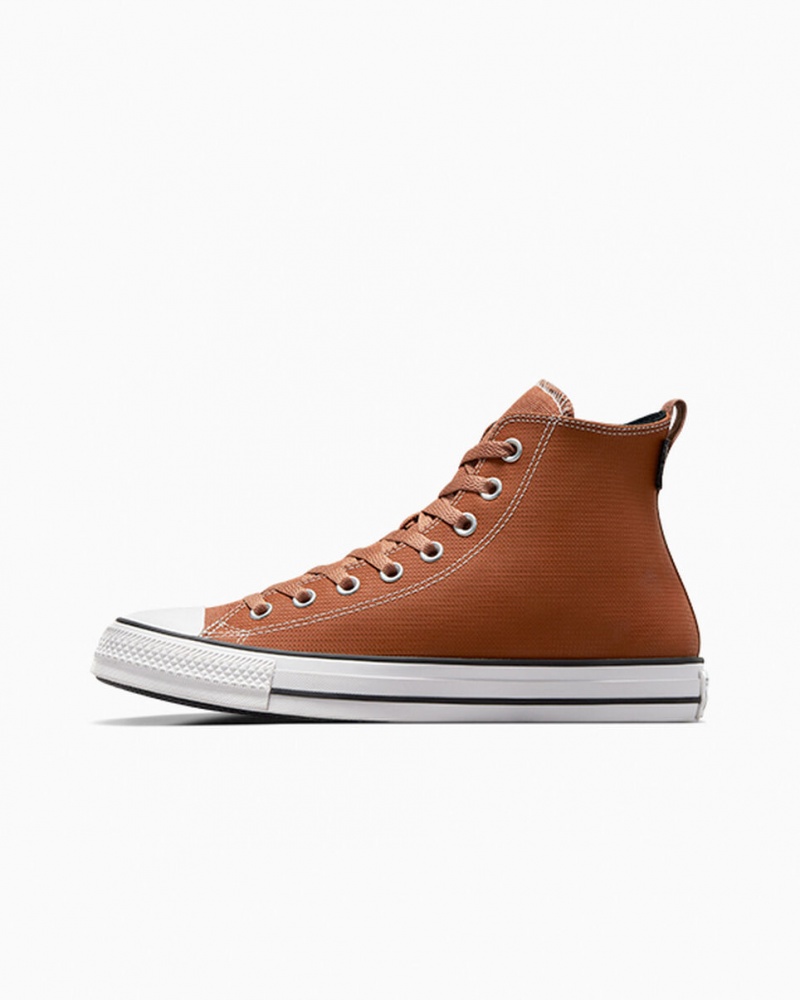 Converse Chuck Taylor All Star Läder Vita | 591NJWBSP