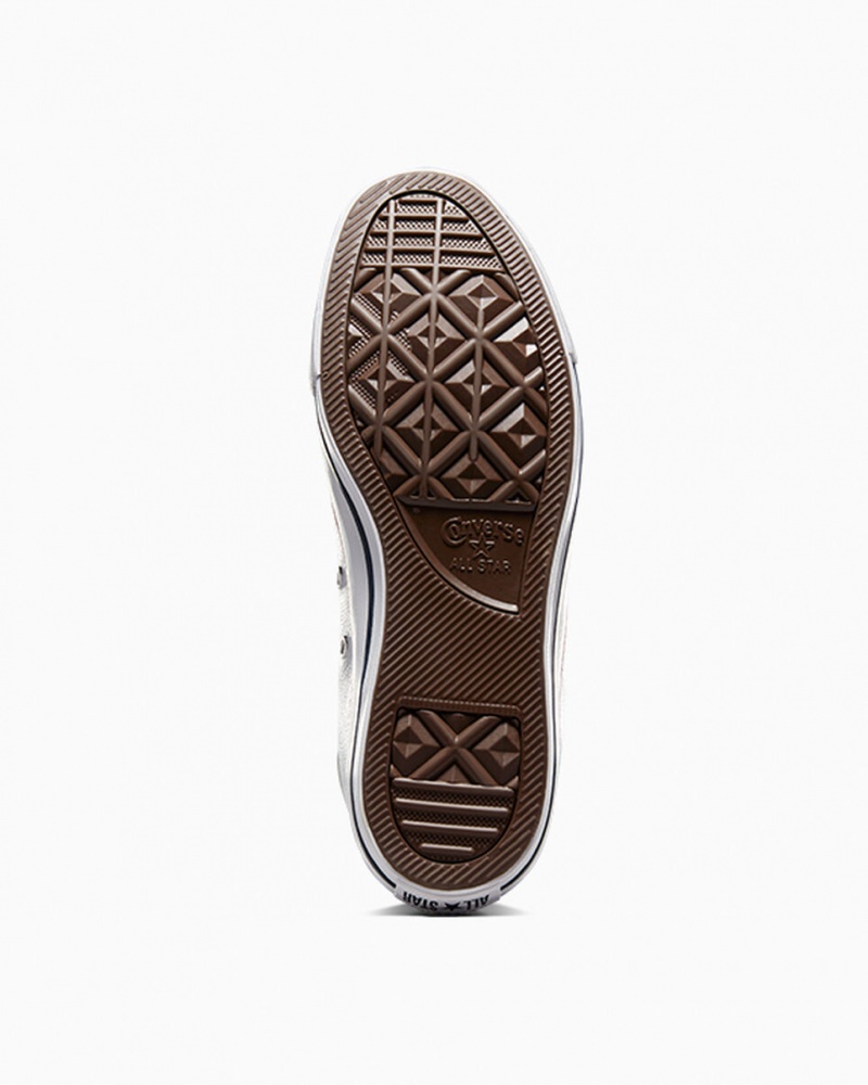 Converse Chuck Taylor All Star Läder Vita | 023ZRBQVH