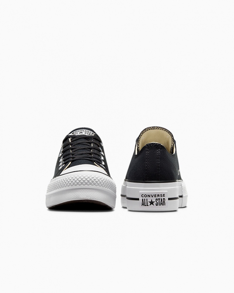 Converse Chuck Taylor All Star Lift Platform Svarta Vita Vita | 032LNUBIO