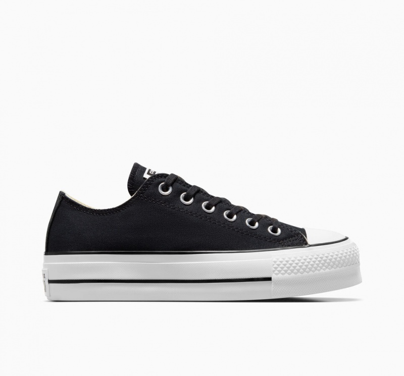 Converse Chuck Taylor All Star Lift Platform Svarta Vita Vita | 032LNUBIO