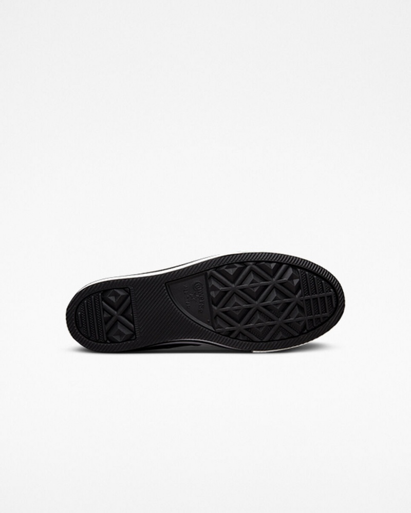 Converse Chuck Taylor All Star Lift Platform Svarta Vita Svarta | 240MNECHG