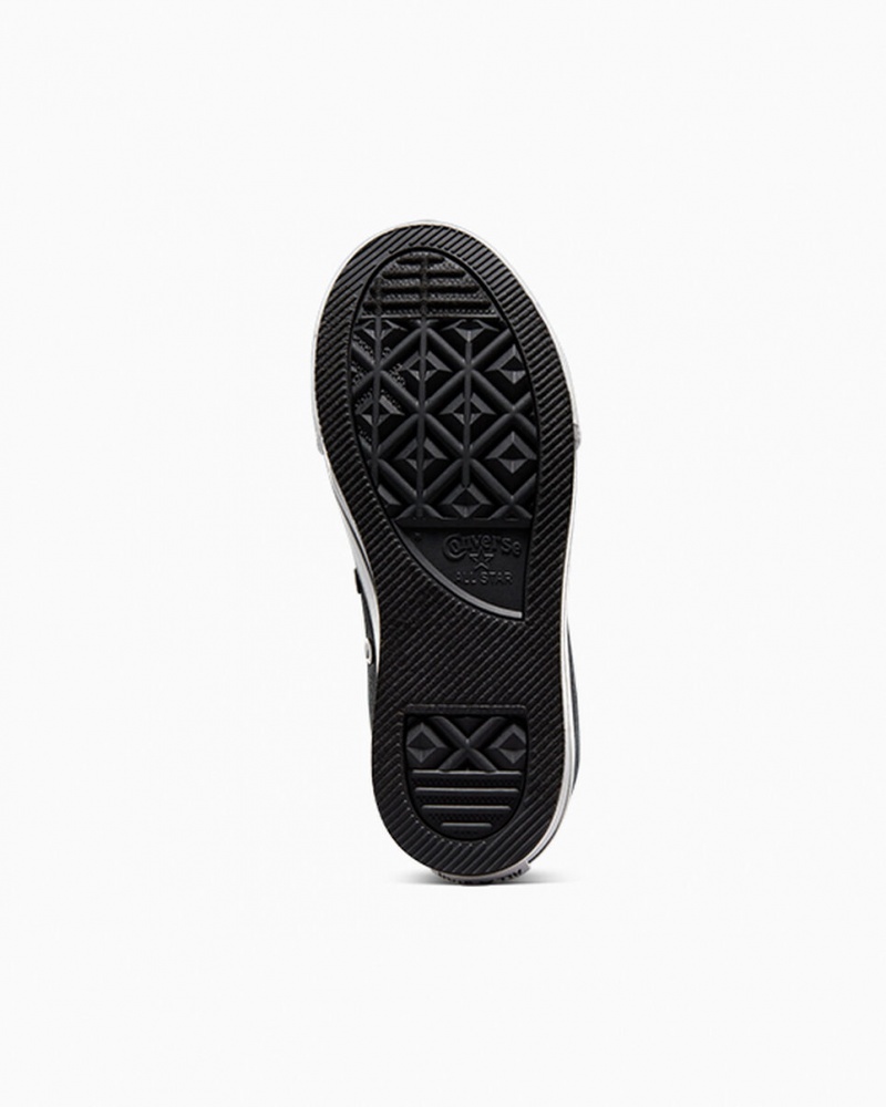 Converse Chuck Taylor All Star Lift Platform Svarta Vita Svarta | 513ESDVAZ