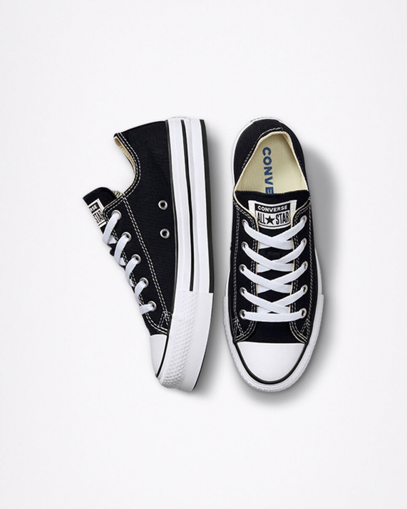 Converse Chuck Taylor All Star Lift Platform Svarta Vita Svarta | 013KEGMTN