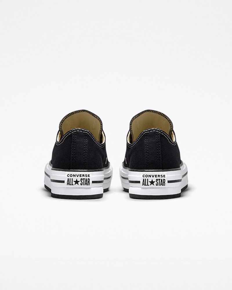 Converse Chuck Taylor All Star Lift Platform Svarta Vita Svarta | 013KEGMTN