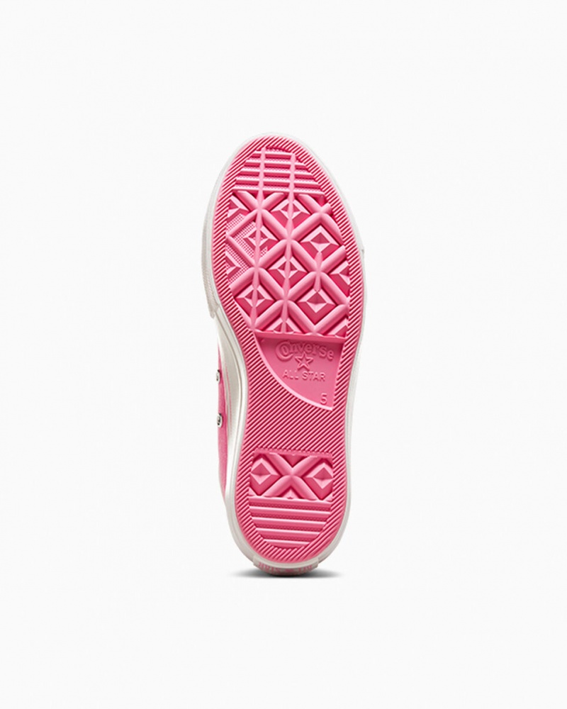 Converse Chuck Taylor All Star Lift Platform Retro Varsity Rosa Rosa | 461ATWLVO
