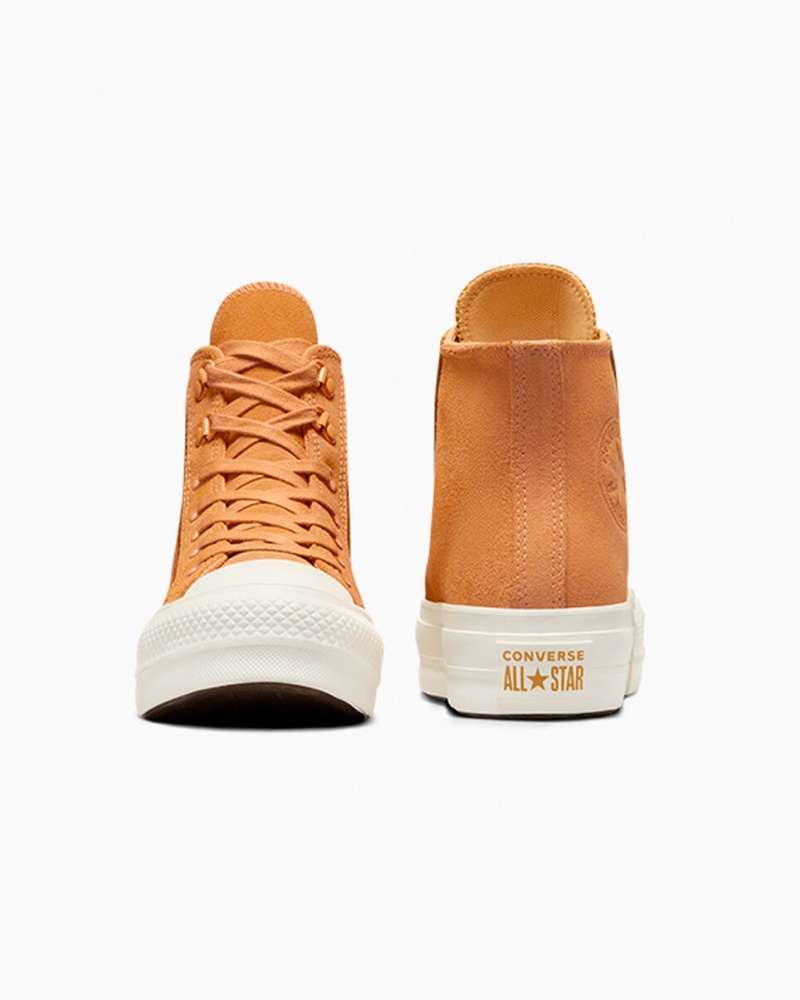 Converse Chuck Taylor All Star Lift Platform Mocka Tiger Moth / Tawny Owl / Egret | 453GKZVEJ