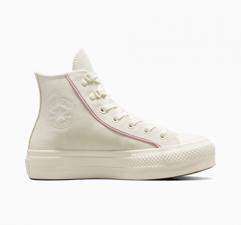 Converse Chuck Taylor All Star Lift Platform Mocka Egret / Phantom Violet / Egret | 613EVAHOL