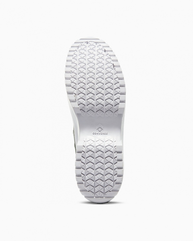 Converse Chuck Taylor All Star Lugged 2.0 Läder Svarta Vita | 640YMDINS