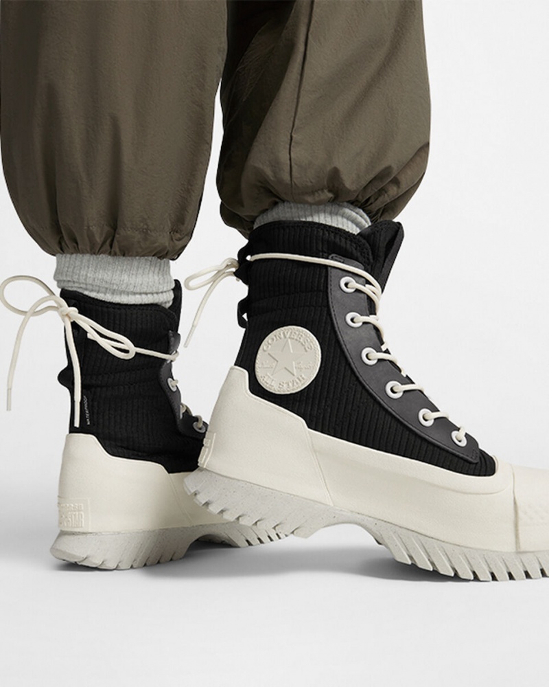Converse Chuck Taylor All Star Lugged 2.0 Platform Counter Climate Extra High Svarta Svarta | 528NEKJCA