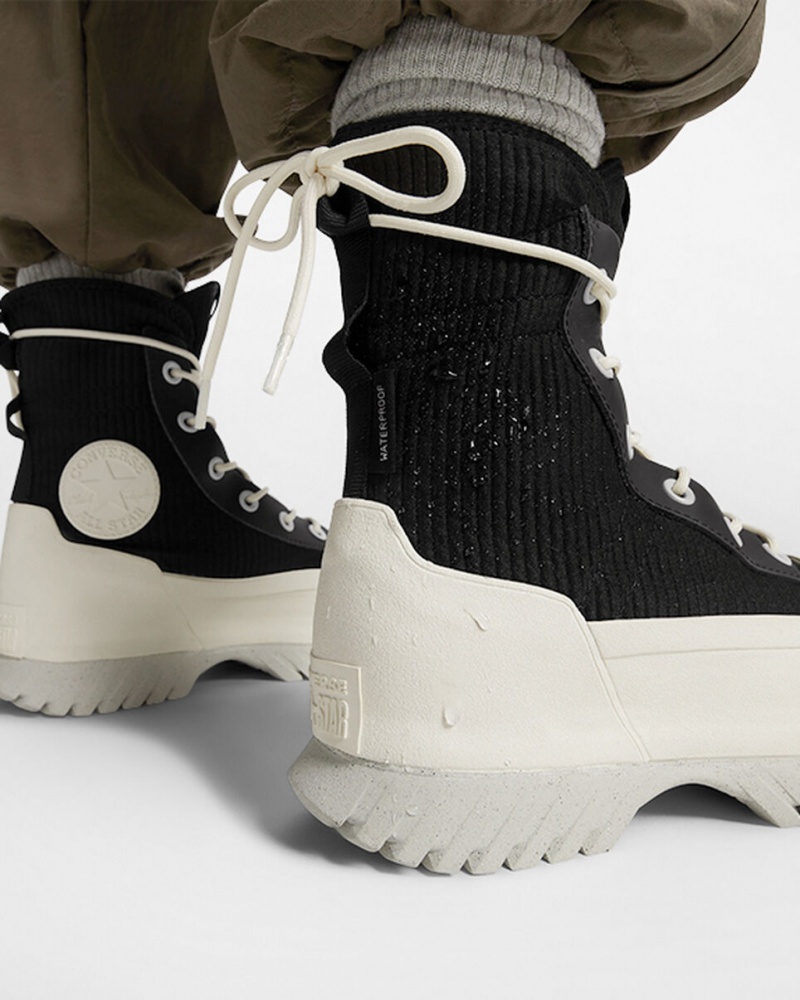 Converse Chuck Taylor All Star Lugged 2.0 Platform Counter Climate Extra High Svarta Svarta | 528NEKJCA