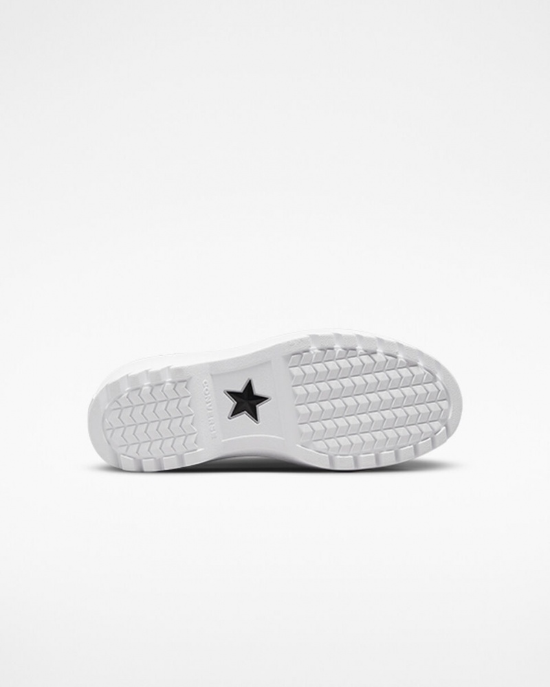 Converse Chuck Taylor All Star Lugged Lift Platform Canvas Svarta Svarta Vita | 479HITKVQ