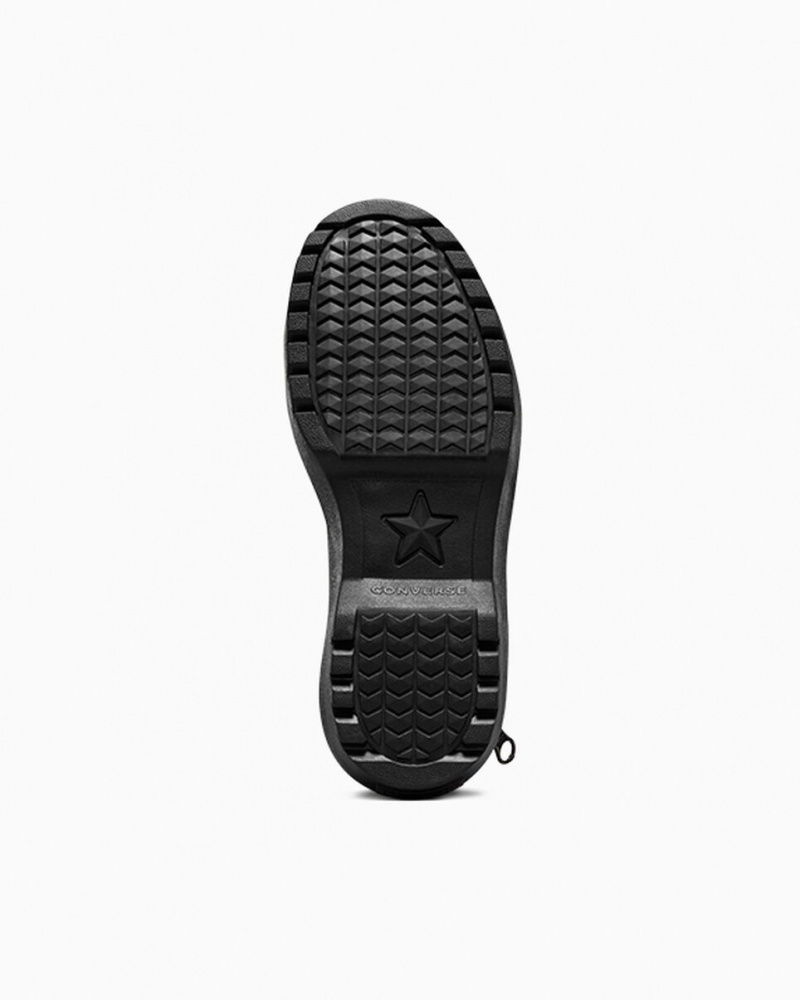 Converse Chuck Taylor All Star Lugged Lift Platform Läder Svarta Svarta Svarta | 287SOWZIJ