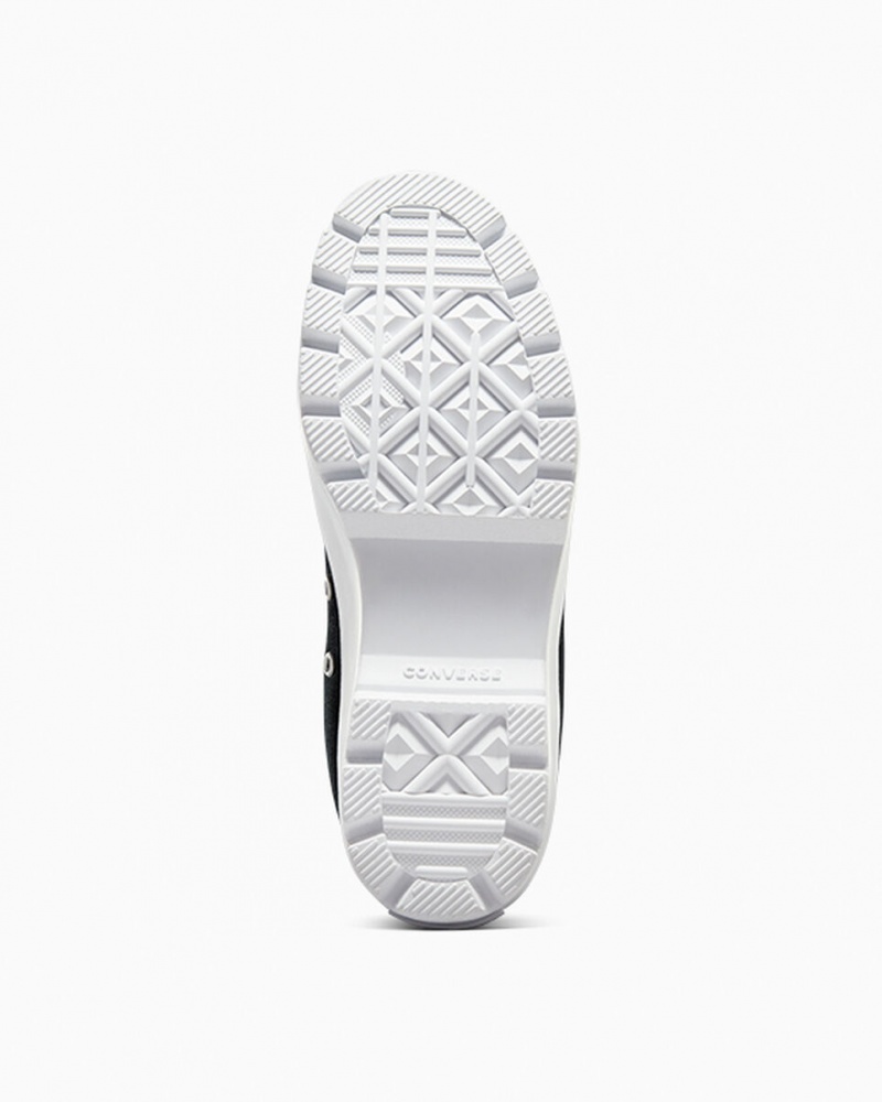Converse Chuck Taylor All Star Lugged Svarta Vita Svarta | 165OIJNAK