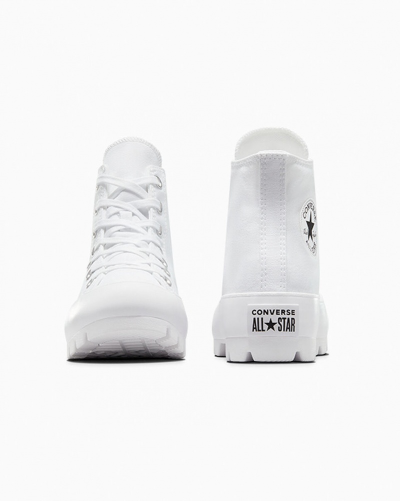 Converse Chuck Taylor All Star Lugged Vita Svarta Vita | 857WFNPDA