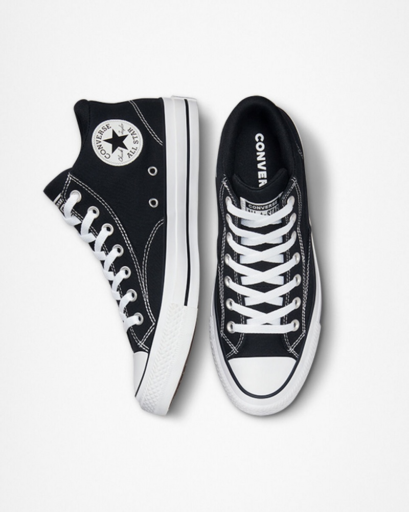 Converse Chuck Taylor All Star Malden Street Svarta Vita Svarta | 298KLFJOB