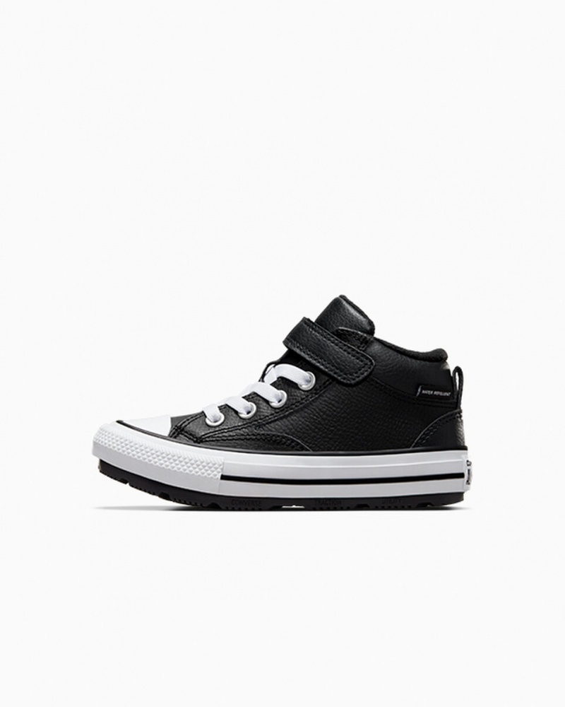 Converse Chuck Taylor All Star Malden Street Boot Svarta Svarta Vita | 975THKZRV