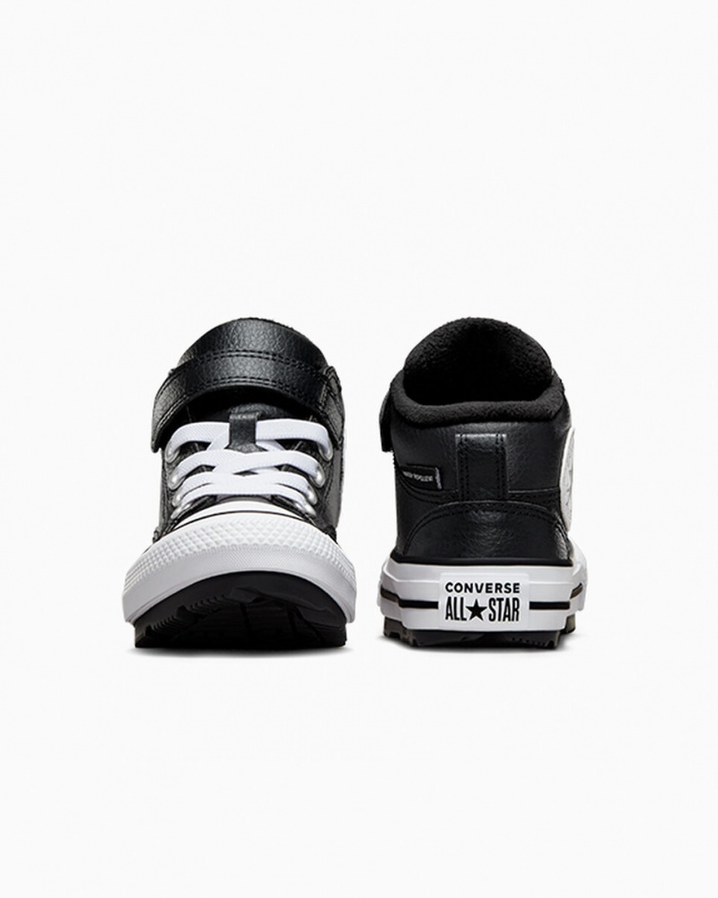 Converse Chuck Taylor All Star Malden Street Boot Svarta Svarta Vita | 975THKZRV