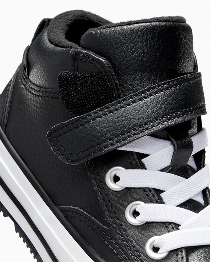 Converse Chuck Taylor All Star Malden Street Boot Svarta Svarta Vita | 975THKZRV