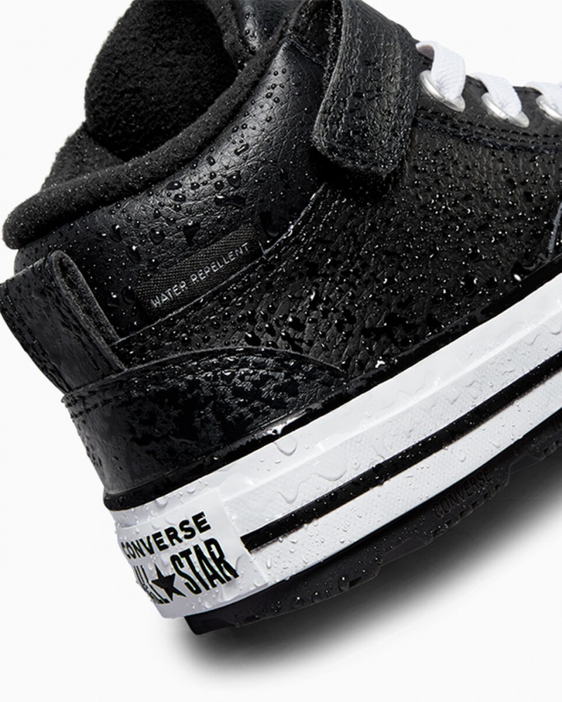 Converse Chuck Taylor All Star Malden Street Boot Svarta Svarta Vita | 975THKZRV