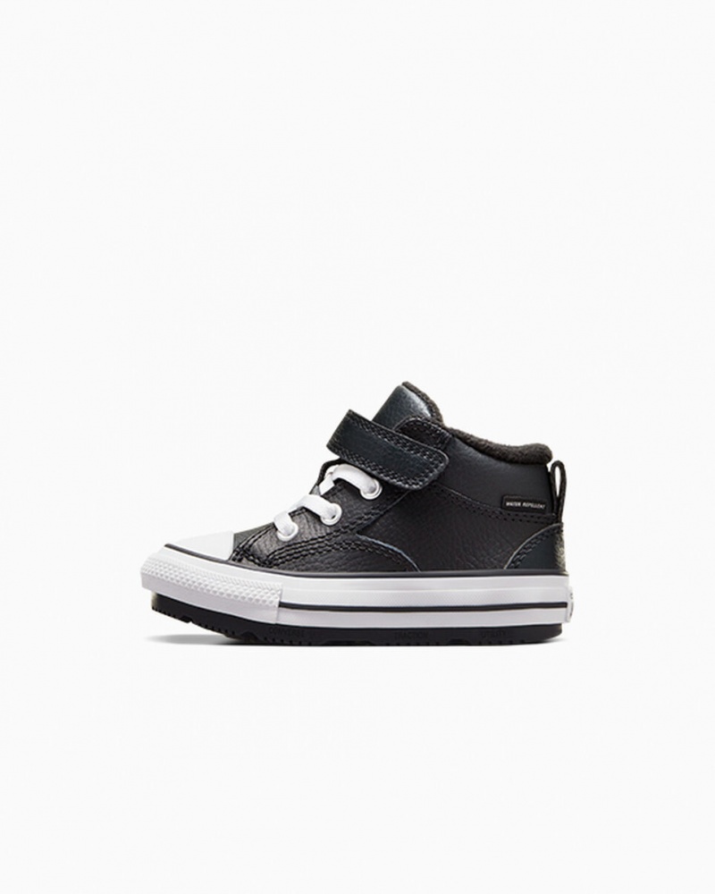 Converse Chuck Taylor All Star Malden Street Boot Svarta Svarta Vita | 063NWGUKL