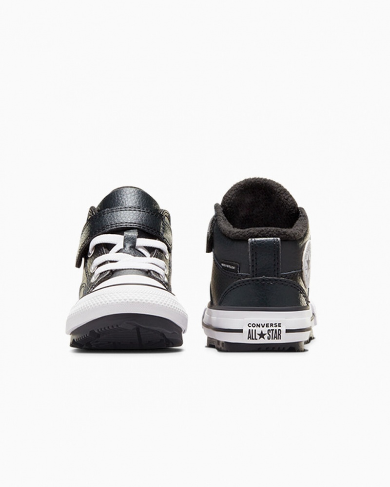 Converse Chuck Taylor All Star Malden Street Boot Svarta Svarta Vita | 063NWGUKL