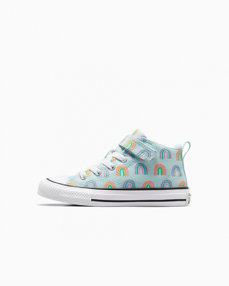 Converse Chuck Taylor All Star Malden Street Rainbows Blå Rosa | 096BGRZLM