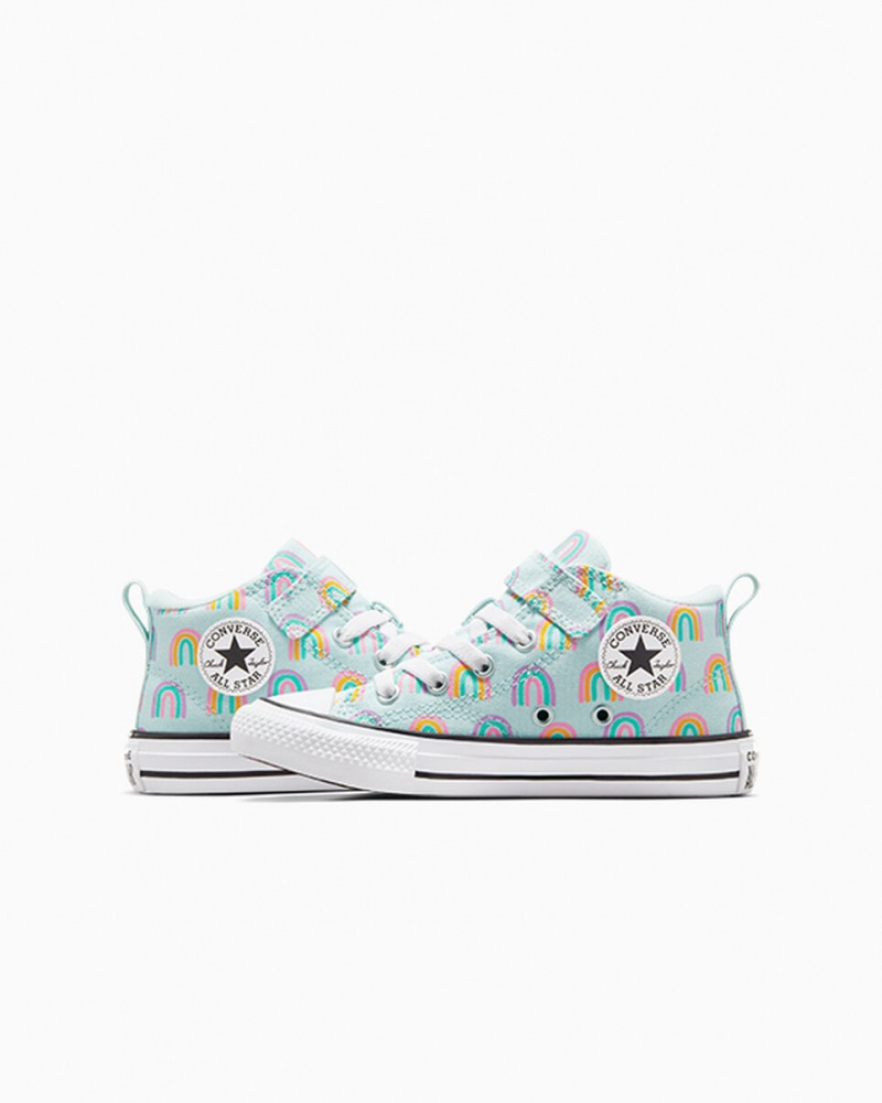 Converse Chuck Taylor All Star Malden Street Rainbows Blå Rosa | 096BGRZLM