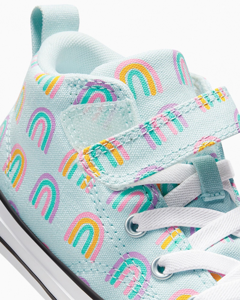 Converse Chuck Taylor All Star Malden Street Rainbows Blå Rosa | 096BGRZLM
