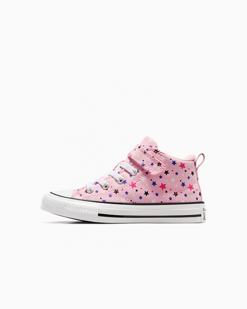 Converse Chuck Taylor All Star Malden Street Sparkle Rosa Vita Svarta | 478AIZOLB