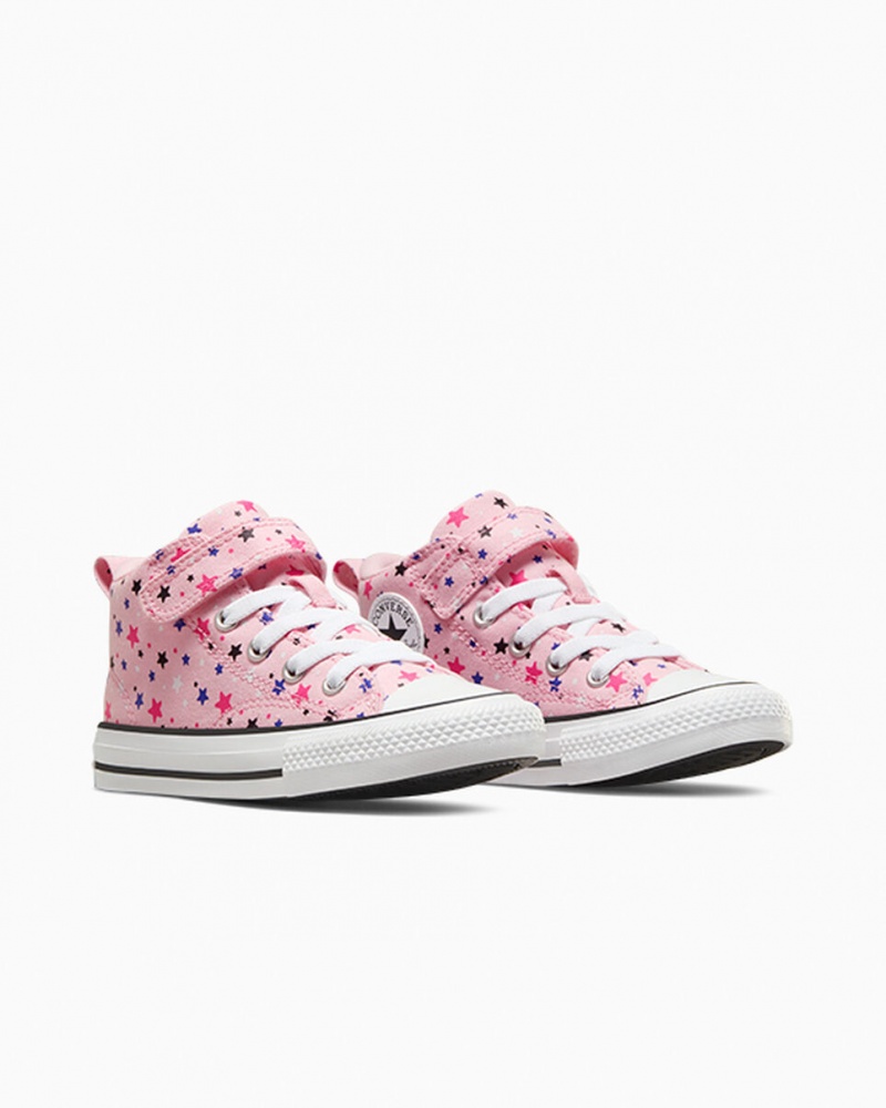 Converse Chuck Taylor All Star Malden Street Sparkle Rosa Vita Svarta | 478AIZOLB