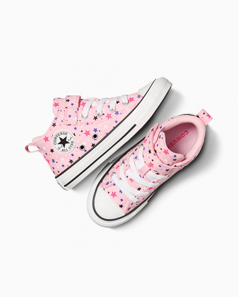 Converse Chuck Taylor All Star Malden Street Sparkle Rosa Vita Svarta | 478AIZOLB