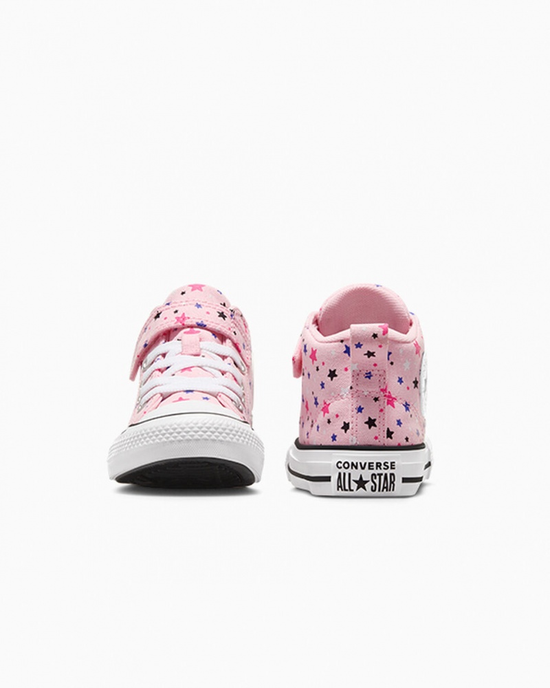 Converse Chuck Taylor All Star Malden Street Sparkle Rosa Vita Svarta | 478AIZOLB