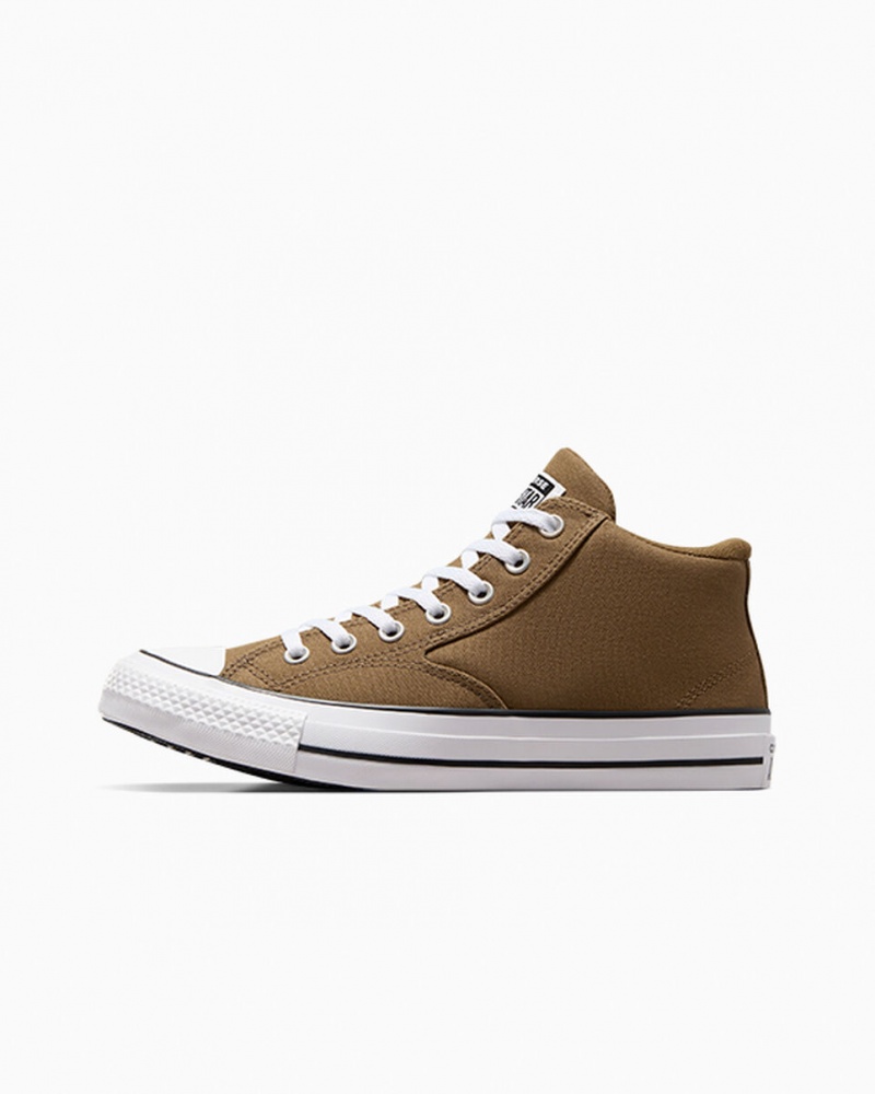 Converse Chuck Taylor All Star Malden Street Vintage Gympa Bruna Vita Svarta | 638LUVGHK