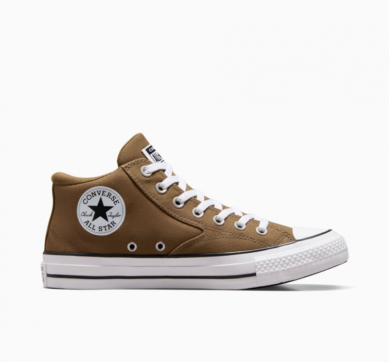 Converse Chuck Taylor All Star Malden Street Vintage Gympa Bruna Vita Svarta | 638LUVGHK